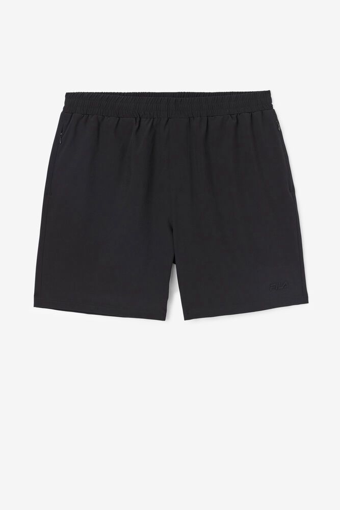 Fila Shorts Mens Black - Zida - Philippines 9763840-LG